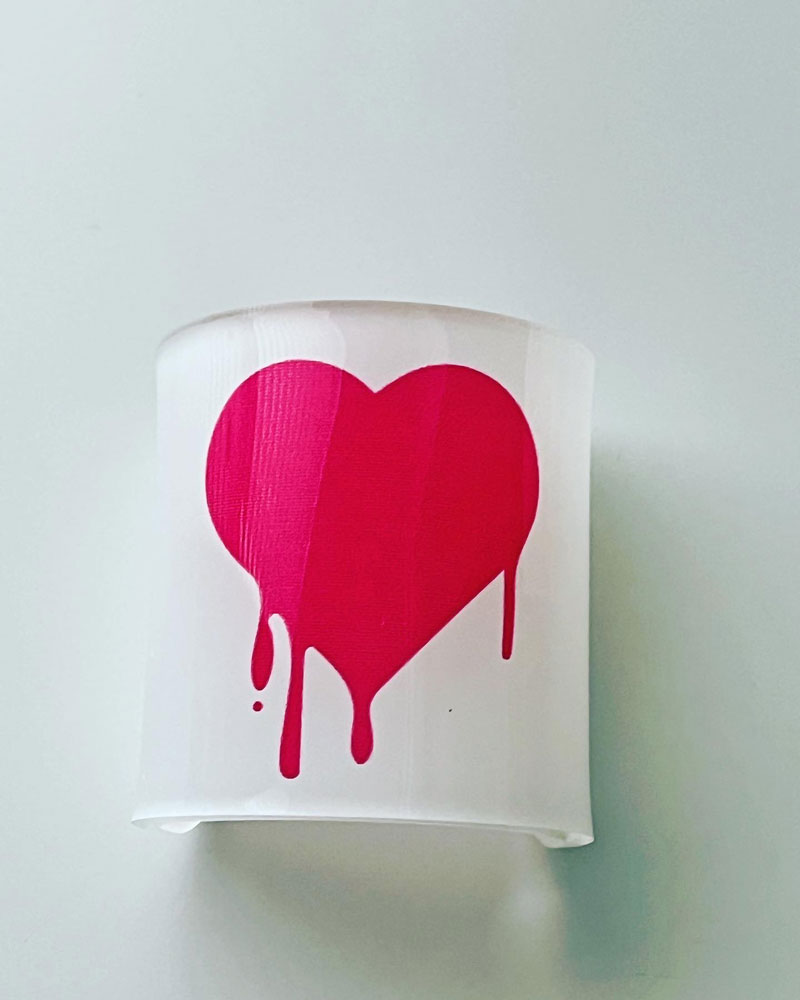 Pink Heart Bracelet
