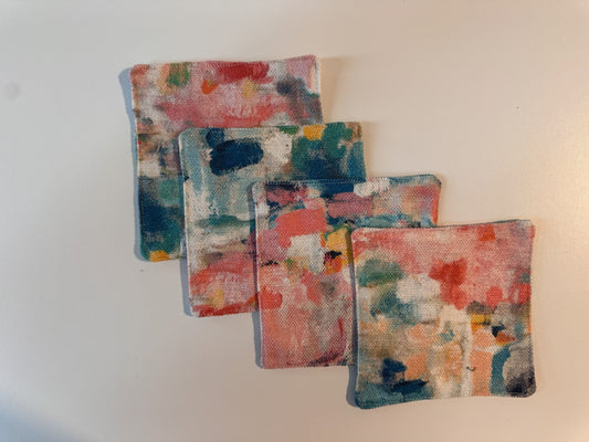 Ninguno Igual Watercolor Coasters — Berenice Macal Home